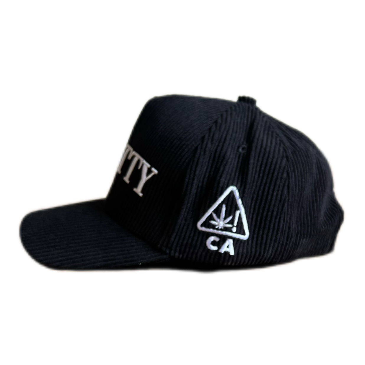 Black Corduroy PRETTY hat